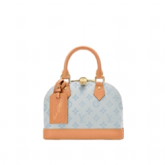 Louis Vuitton Women Alma BB Bleu Courrier M27526