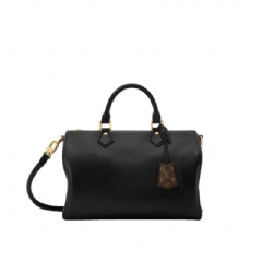 Louis Vuitton Women Speedy Soft 30 Black M25671