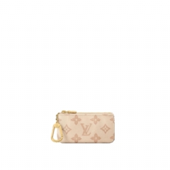Louis Vuitton Women Key Pouch Other Monogram Canvas Linen M27673