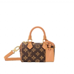 Louis Vuitton Women Nano Speedy Ebène M27610