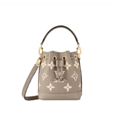 Louis Vuitton Women Nano Noé Bicolor Monogram Empreinte Leather M46291