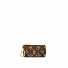 Louis Vuitton Women Key Pouch Other Monogram Canvas Ebène M27671