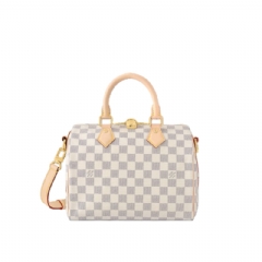 Louis Vuitton Women Speedy Bandoulière 25 Damier Azur N40608