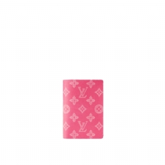Louis Vuitton Women Passport Cover Other Monogram Canvas Rose Ruban M27615