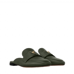 Louis Vuitton Women LV Mare Open Back Loafer Khaki 1AHKN4