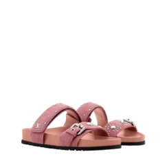 Louis Vuitton Women Bom Dia Flat Comfort Mule VINTAGE ROSE 1AIEAG