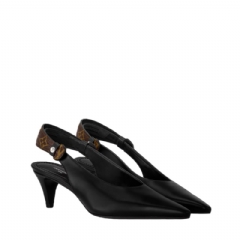 Louis Vuitton Women Legacy Slingback Pump Black 1AHLCP
