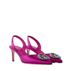 Louis Vuitton Women Met Slingback Pump Pink 1AISXZ