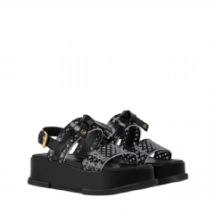 Louis Vuitton Women Maya Comfort Sandal Black 1AGXVE
