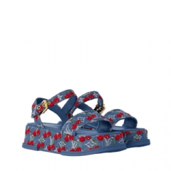 Louis Vuitton Women LV x TM Maya Platform Sandal 1AHNYD