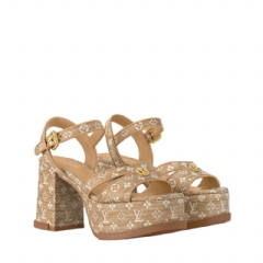 Louis Vuitton Women Maya Platform Sandal 1AHOEH