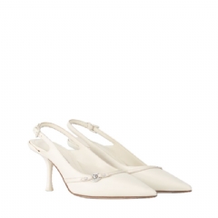 Louis Vuitton Women 6AM Slingback Pump ECRU 1AGZON