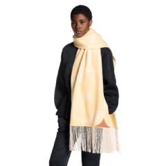 Louis Vuitton Women Snowy Kaleidoscope Scarf Yellow M97654