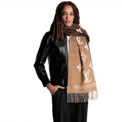 Louis Vuitton Women Reykjavik Gradient Scarf Beige M73675