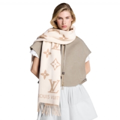 Louis Vuitton Women Reykjavik Scarf Beige Clair M78123