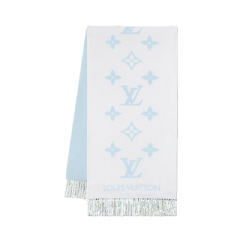 Louis Vuitton Women Reykjavik Scarf Light Blue M90896
