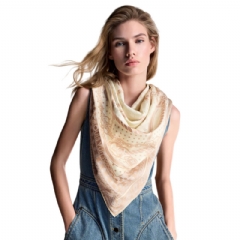 Louis Vuitton Women Ocean Bandana Shawl Beige M96347