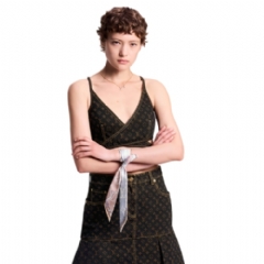 Louis Vuitton Women Ultimate Monogram BB Bandeau White M78819