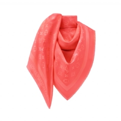 Louis Vuitton Women Monogram Classic Shawl ROSE POP M97745