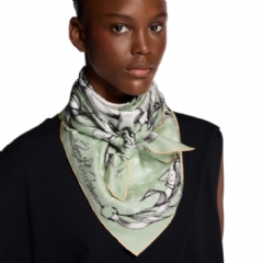 Louis Vuitton Women Blooming Monogram Square 90 M96872