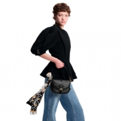 Louis Vuitton Women Monogram Confidential bandeau Black M78656