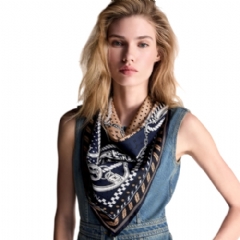 Louis Vuitton Women Ocean Bandana Square 90 Dune M96307