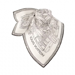 Louis Vuitton Women My LV Luggage Square 90 Black M96516