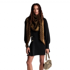 Louis Vuitton Women Monogram Shine Shawl Brown M75122