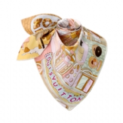 Louis Vuitton Women Paris En Beaute Square 90 Yellow M97623