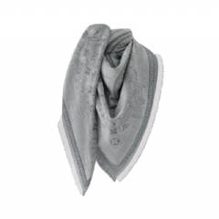 Louis Vuitton Women Malles Merveilleuses Shawl Grey M96117