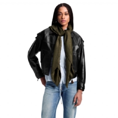 Louis Vuitton Women Evermore Shawl Khaki M77371