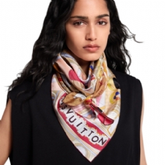 Louis Vuitton Women Paris En Beaute Square 90 Rose M96968