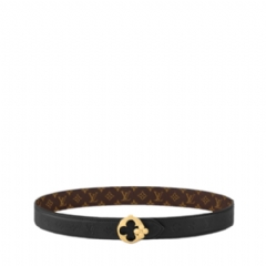 Louis Vuitton Women LV Flowergram Round 30mm Reversible Belt M8372U