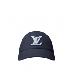 Louis Vuitton Women LV Signature Cap Bleu Marine M7319M