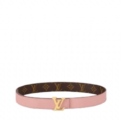 Louis Vuitton Women LV Initiales 30mm Reversible Belt Rose Poudre M0321U