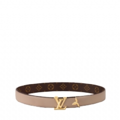 Louis Vuitton Women Pretty LV 30mm Reversible Belt M8591U