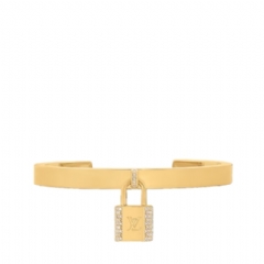 Louis Vuitton Women LV Padlock Bracelet M1468S