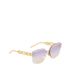 Louis Vuitton Women LV Jewel Cat Eye Sunglasses Lilac Z2141U