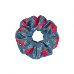 Louis Vuitton Women LV x TM Denim Cerise Scrunchy M96595