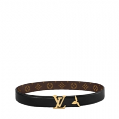 Louis Vuitton Women Pretty LV 30mm Reversible Belt Black M0699U