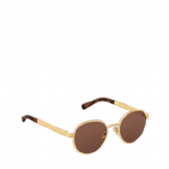 Louis Vuitton Women LV Aura Round Sunglasses Z2916U