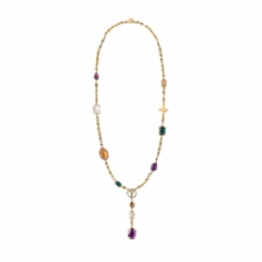 Louis Vuitton Women Heirloom Pendant Sautoir Golden M02873