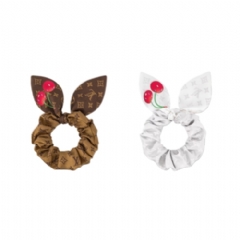 Louis Vuitton Women LV x TM Monogram Cerise Set of Scrunchies M96069