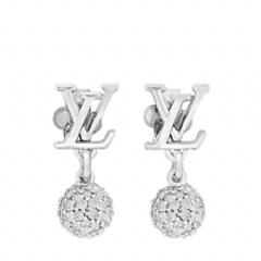 Louis Vuitton Women LV Iconic Louisa Strass Earrings M03242