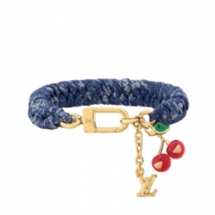 Louis Vuitton Women LV x TM Tressage Bracelet M4123E