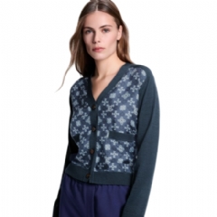 Louis Vuitton Women Nouveau Monogram Front Cardigan 1AJHNQ