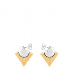 Louis Vuitton Women V For Vuitton Pearl And Metal Earrings M02408
