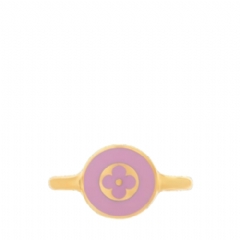 Louis Vuitton Women LV Confetti Ring Light Pink M1920M