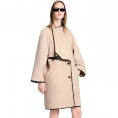 Louis Vuitton Women Double Face Long Clip Front Coat 1AIPNJ