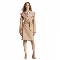 Louis Vuitton Women Belted Double Face Hooded Wrap Coat 1A99K4
